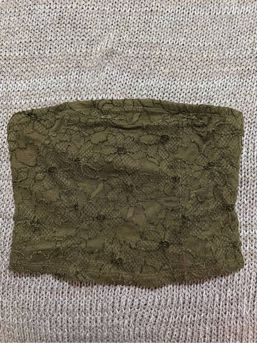 Lace Bandeau Tube Top (never worn)